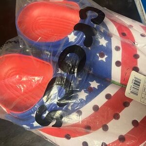CROCS Mens Star-Spangled - Red, White, Blue